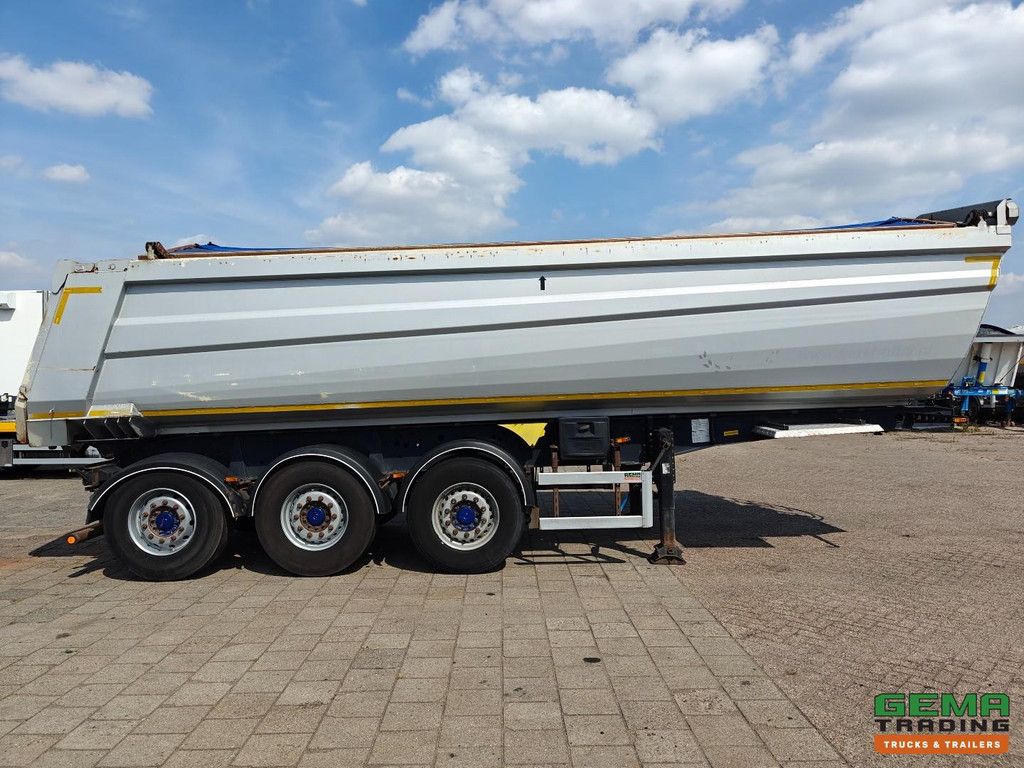 Wielton NW-3 28,3 m³ - Staal/Staal - Hyva AfdekKleppen - Wabco SmartBoard - SAF schijfrem - LiftAs - APK 04/2027
