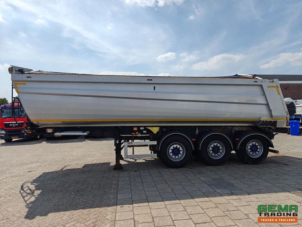 Wielton NW-3 28,3 m³ - Staal/Staal - Hyva AfdekKleppen - Wabco SmartBoard - SAF schijfrem - LiftAs - APK 04/2027