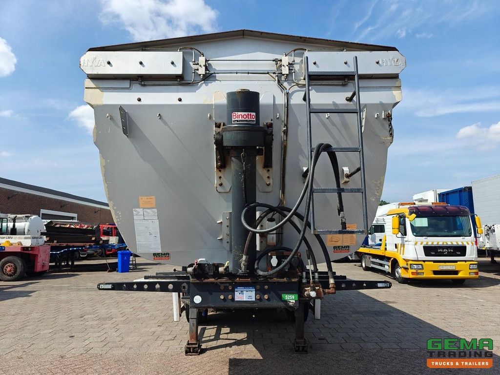 Wielton NW-3 28,3 m³ - Staal/Staal - Hyva AfdekKleppen - Wabco SmartBoard - SAF schijfrem - LiftAs - APK 04/2027