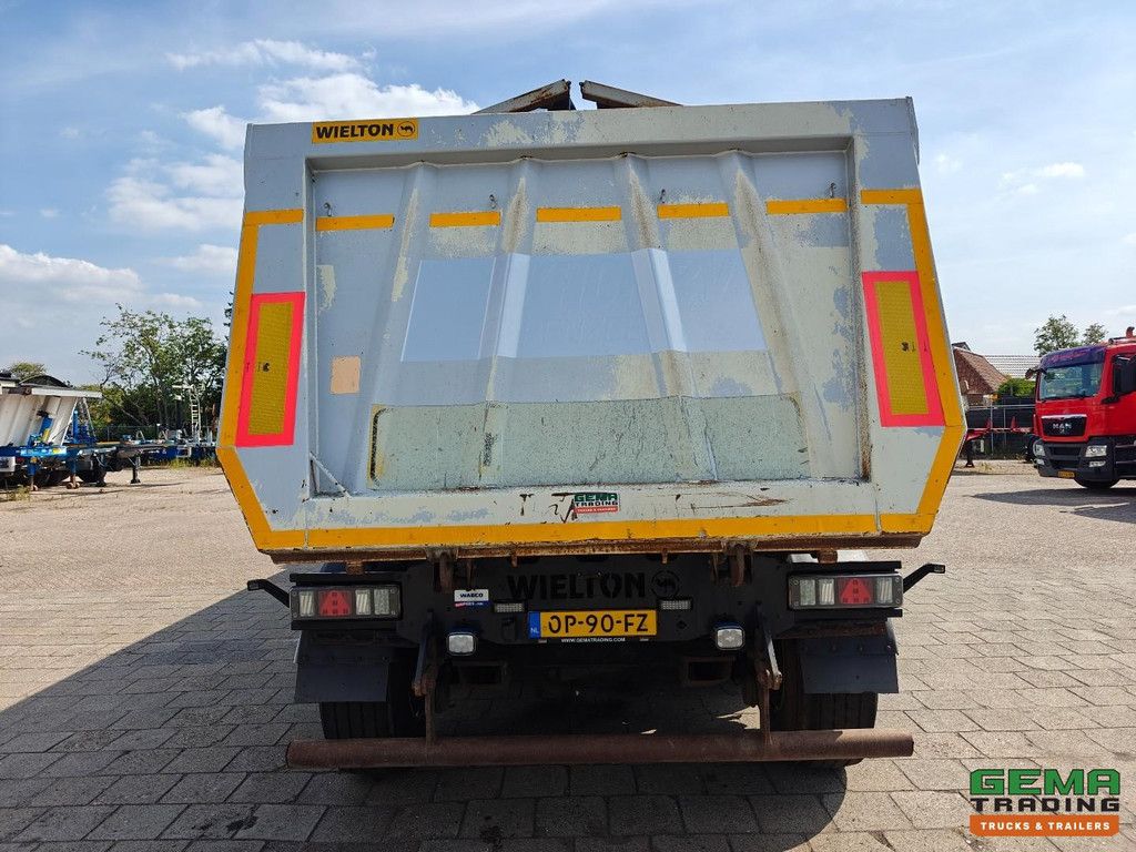 Wielton NW-3 28,3 m³ - Staal/Staal - Hyva AfdekKleppen - Wabco SmartBoard - SAF schijfrem - LiftAs - APK 04/2027