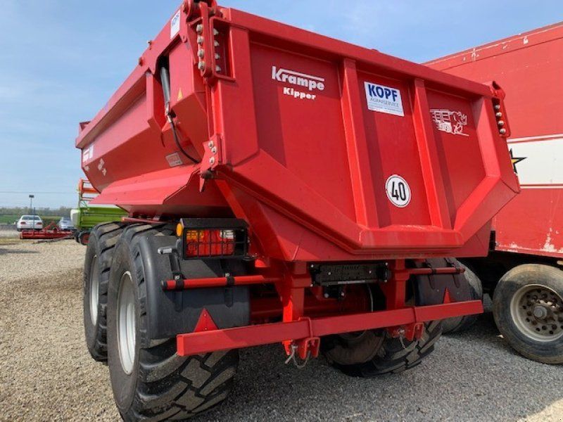 Krampe HP 20 Carrier Tandem Baumulde / Muldenkipper