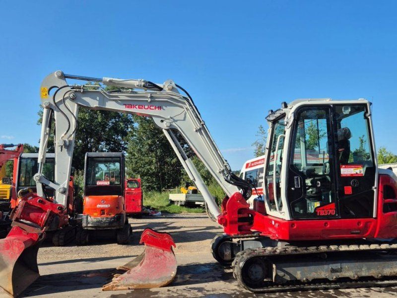 Takeuchi TB 370 Powertilt + Schnellwechsler-Klima-4 Löf