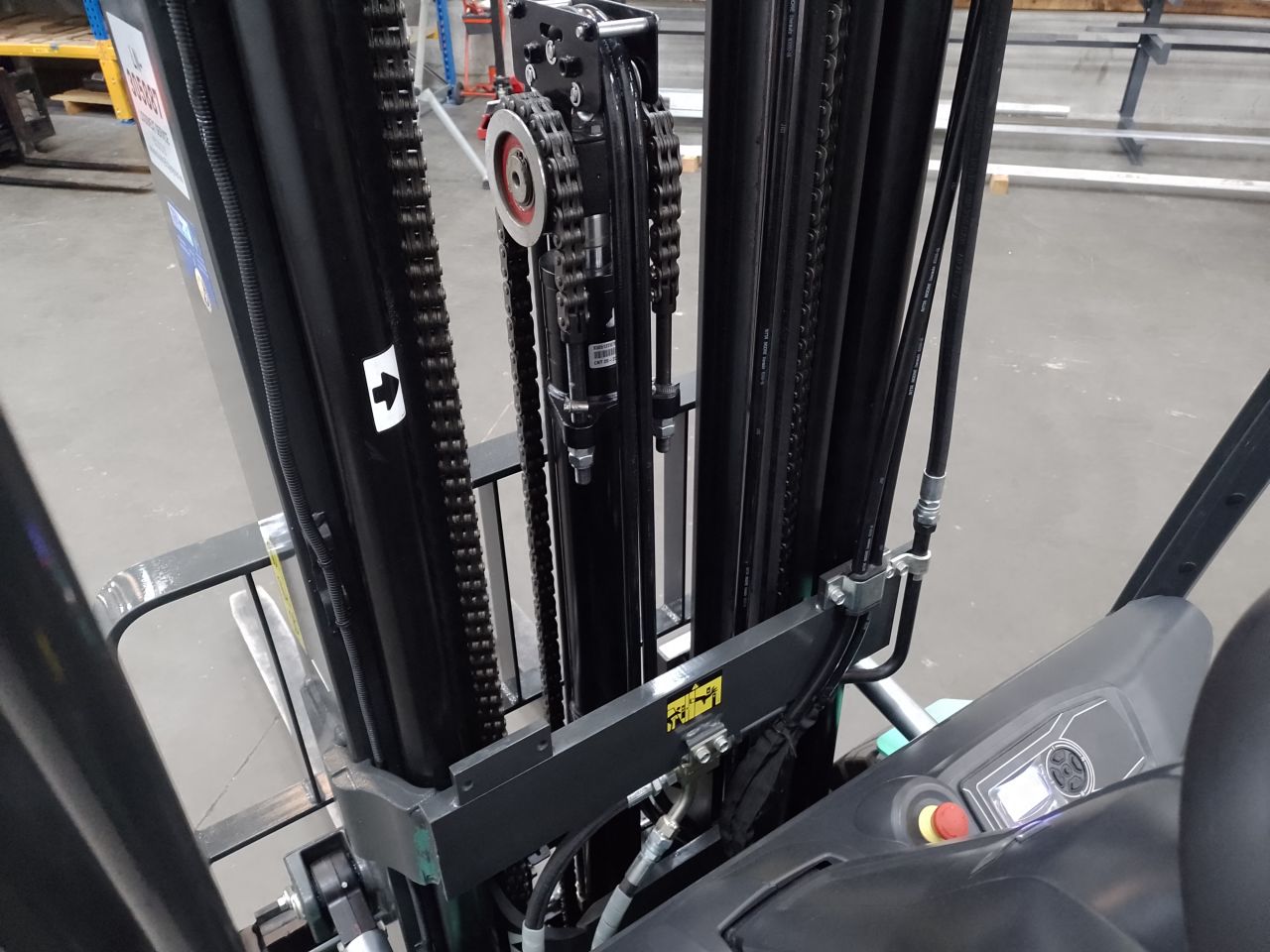 Mitsubishi FB25CN, electric forklift, 2022 125h New condition!
