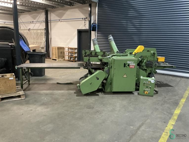 Vierzijdige schaafmachines Kupfermühle 1980