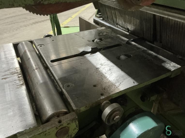 Vierzijdige schaafmachines Kupfermühle 1980