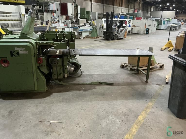 Vierzijdige schaafmachines Kupfermühle 1980