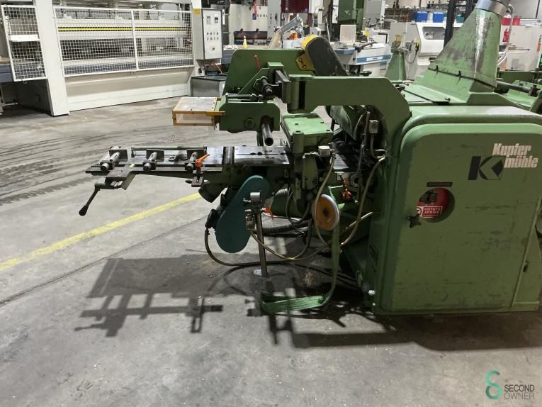 Vierzijdige schaafmachines Kupfermühle 1980