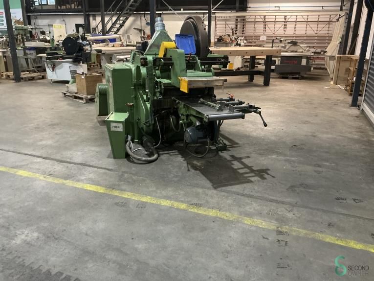 Vierzijdige schaafmachines Kupfermühle 1980
