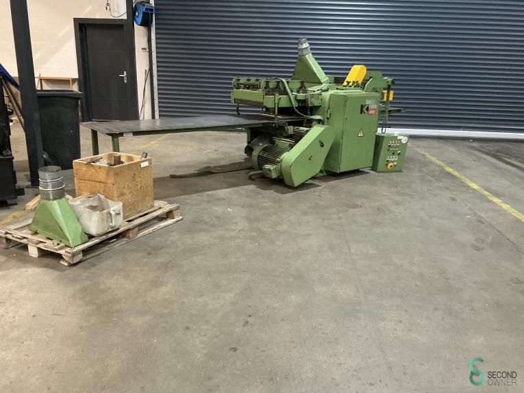 Vierzijdige schaafmachines Kupfermühle 1980