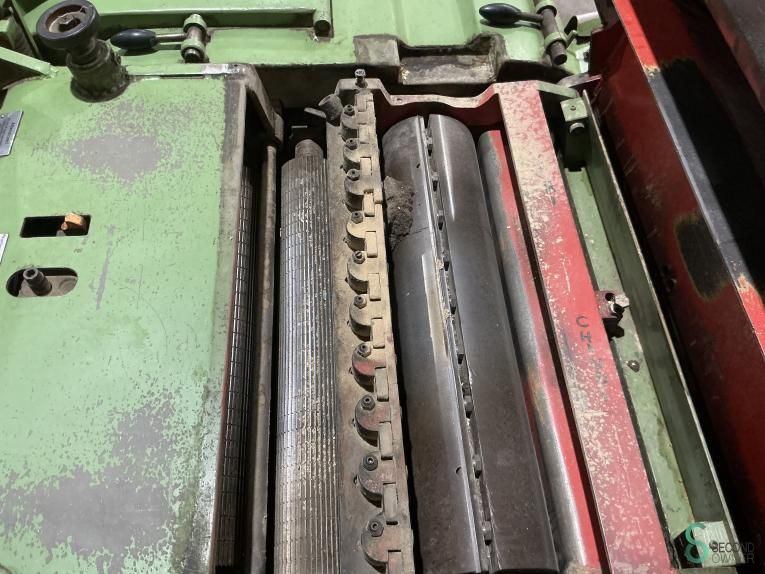 Vierzijdige schaafmachines Kupfermühle 1980