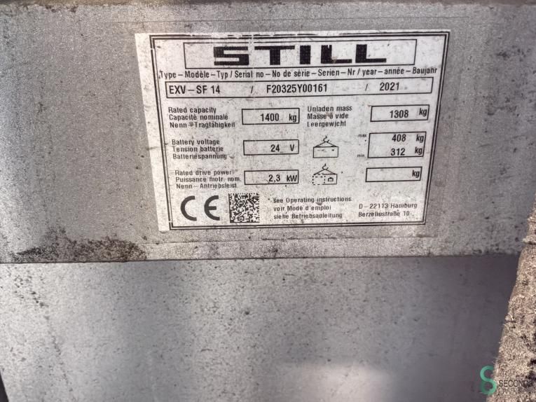 Stackers Electric Still EXV-SF14 2021