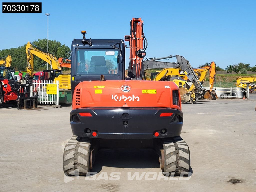 Kubota KX080 -4a2 A/C - 3 Buckets