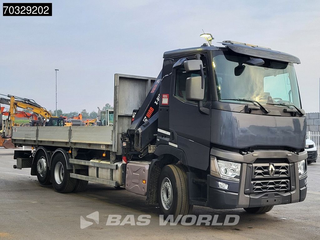 Renault C 380 6X2 HIAB X-HIDUO 188 ES-4 Remote Lift+Steering Axle Euro 6