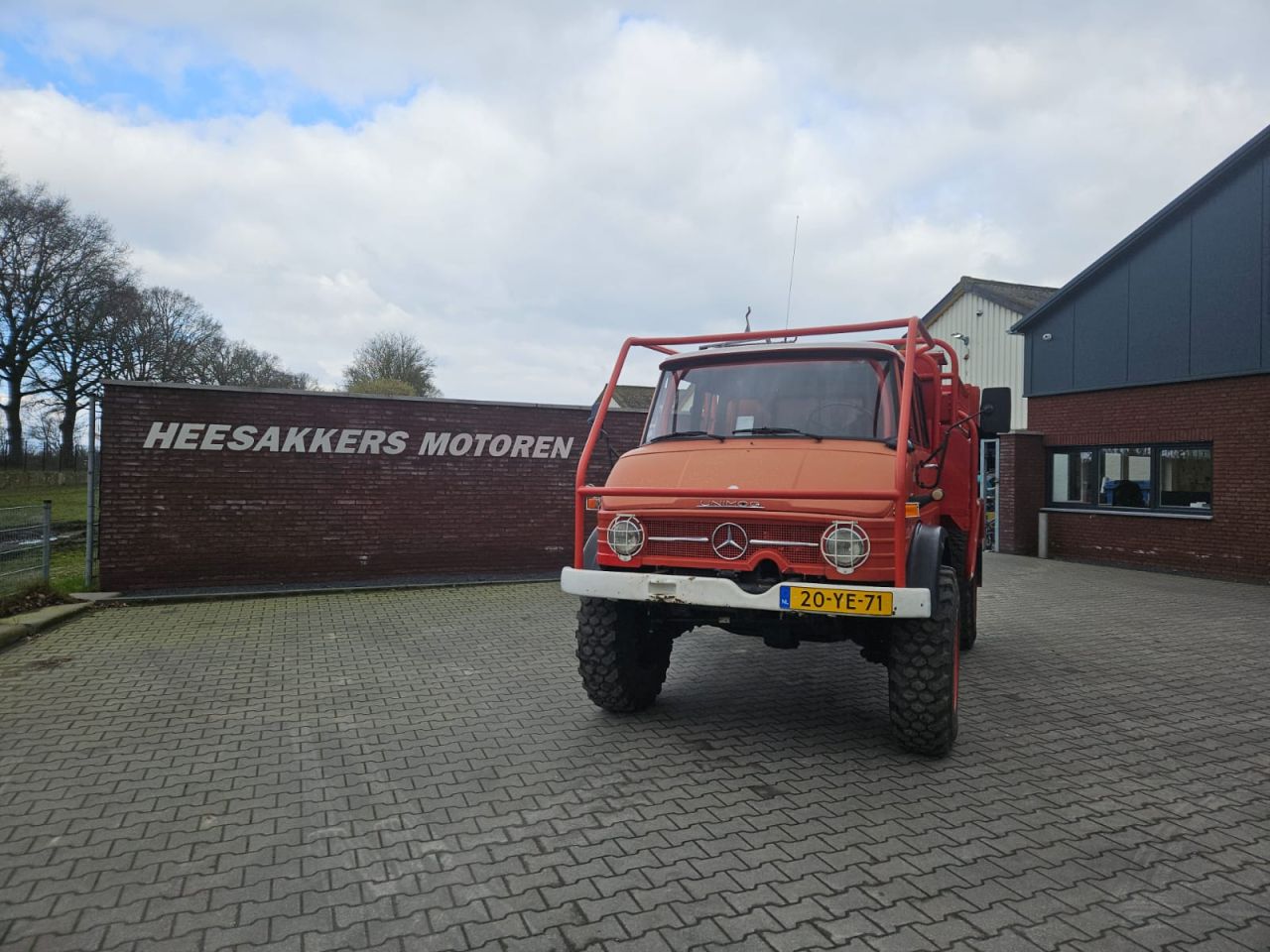 Unimog 416 Doka / Brandweerauto brandweerwagen