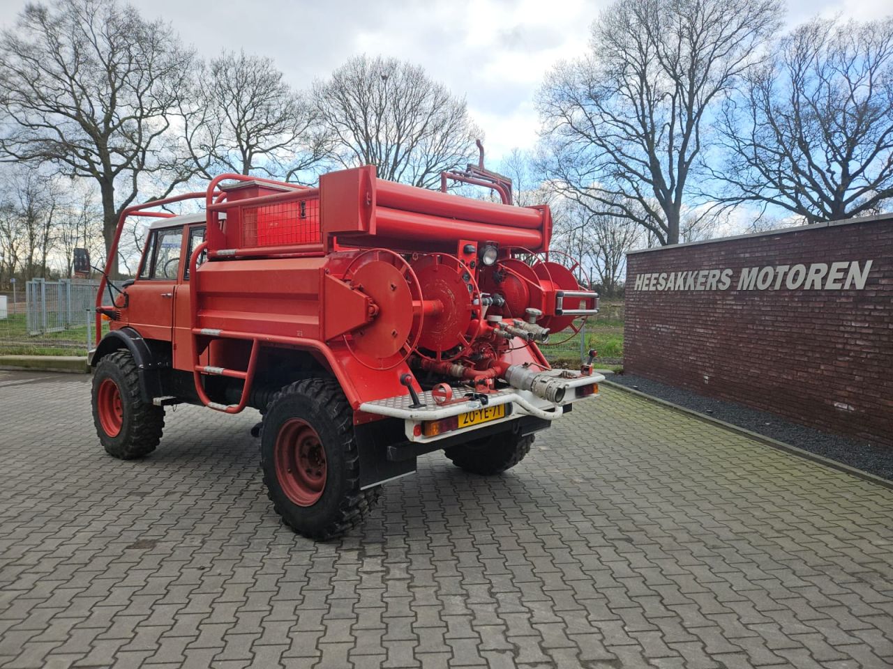 Unimog 416 Doka / Brandweerauto brandweerwagen