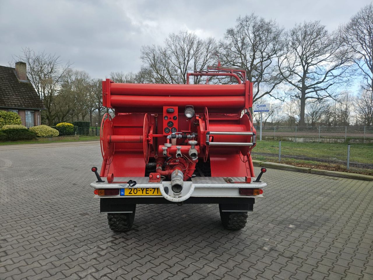 Unimog 416 Doka / Brandweerauto brandweerwagen
