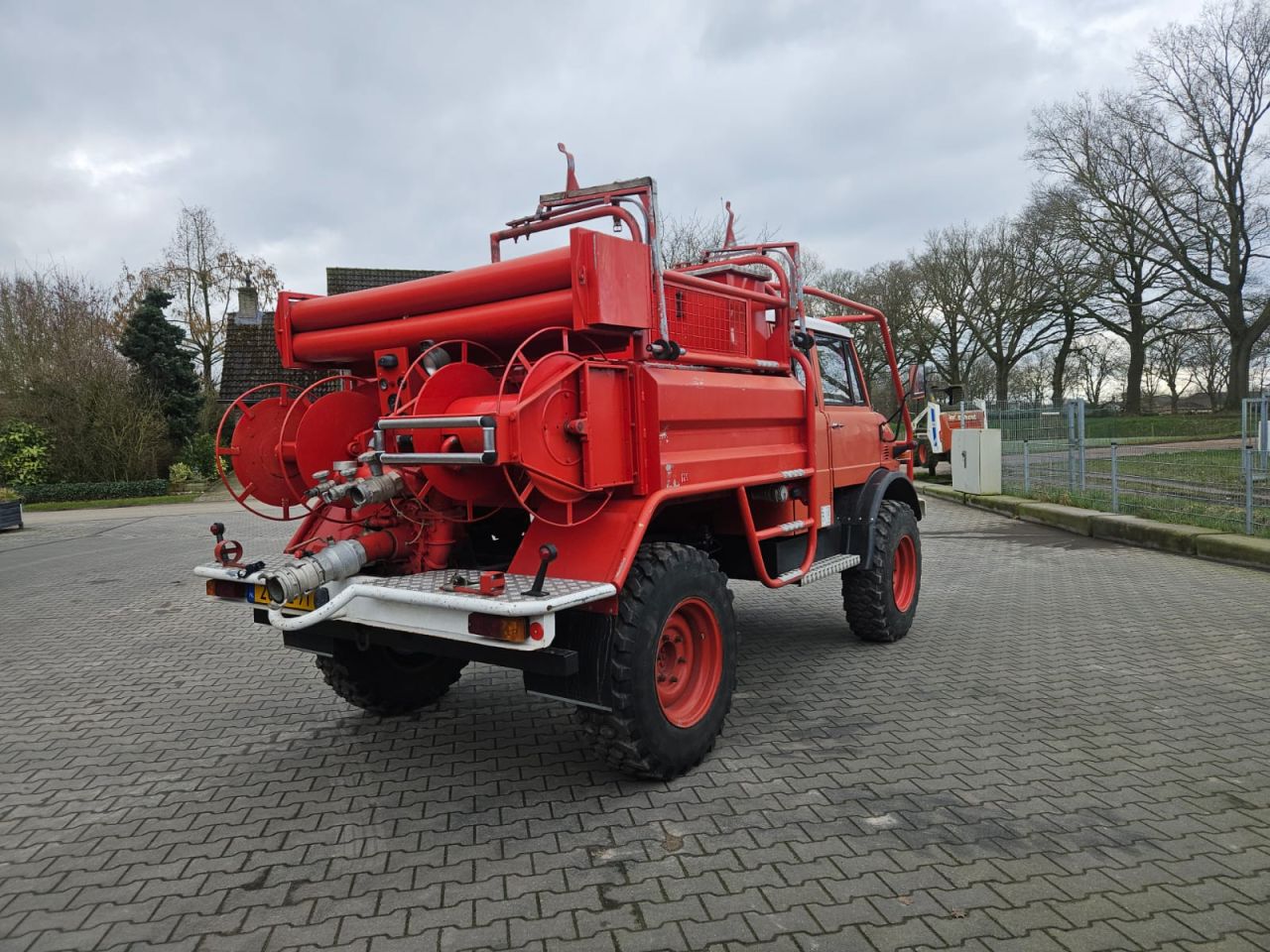 Unimog 416 Doka / Brandweerauto brandweerwagen