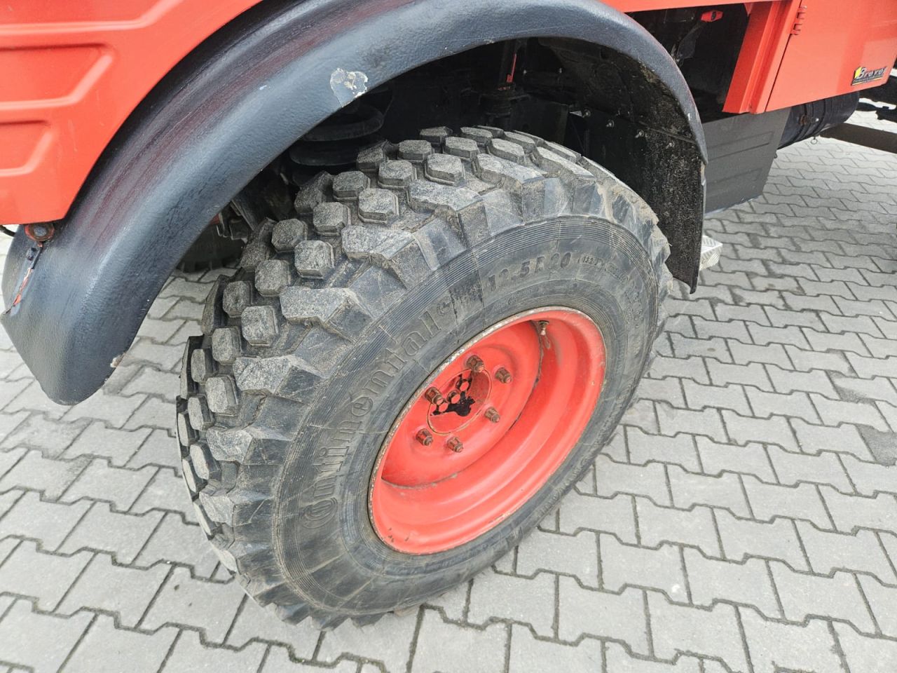 Unimog 416 Doka / Brandweerauto brandweerwagen