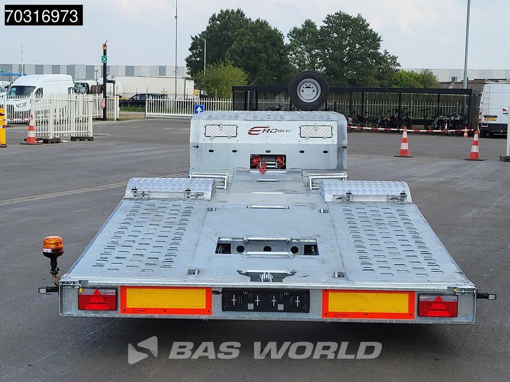 Eroglu 1 Axle Trucktransporter SAF Winch