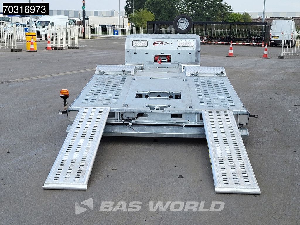 Eroglu 1 Axle Trucktransporter SAF Winch