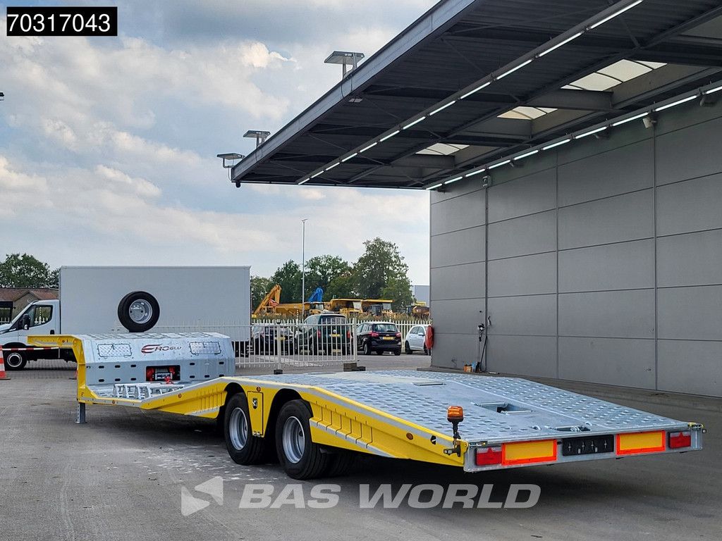 Eroglu 2 axles Trucktransporter SAF Winch