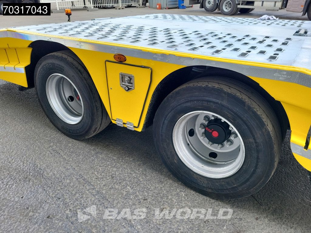 Eroglu 2 axles Trucktransporter SAF Winch