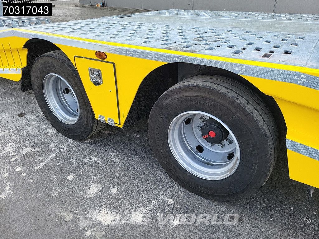 Eroglu 2 axles Trucktransporter SAF Winch