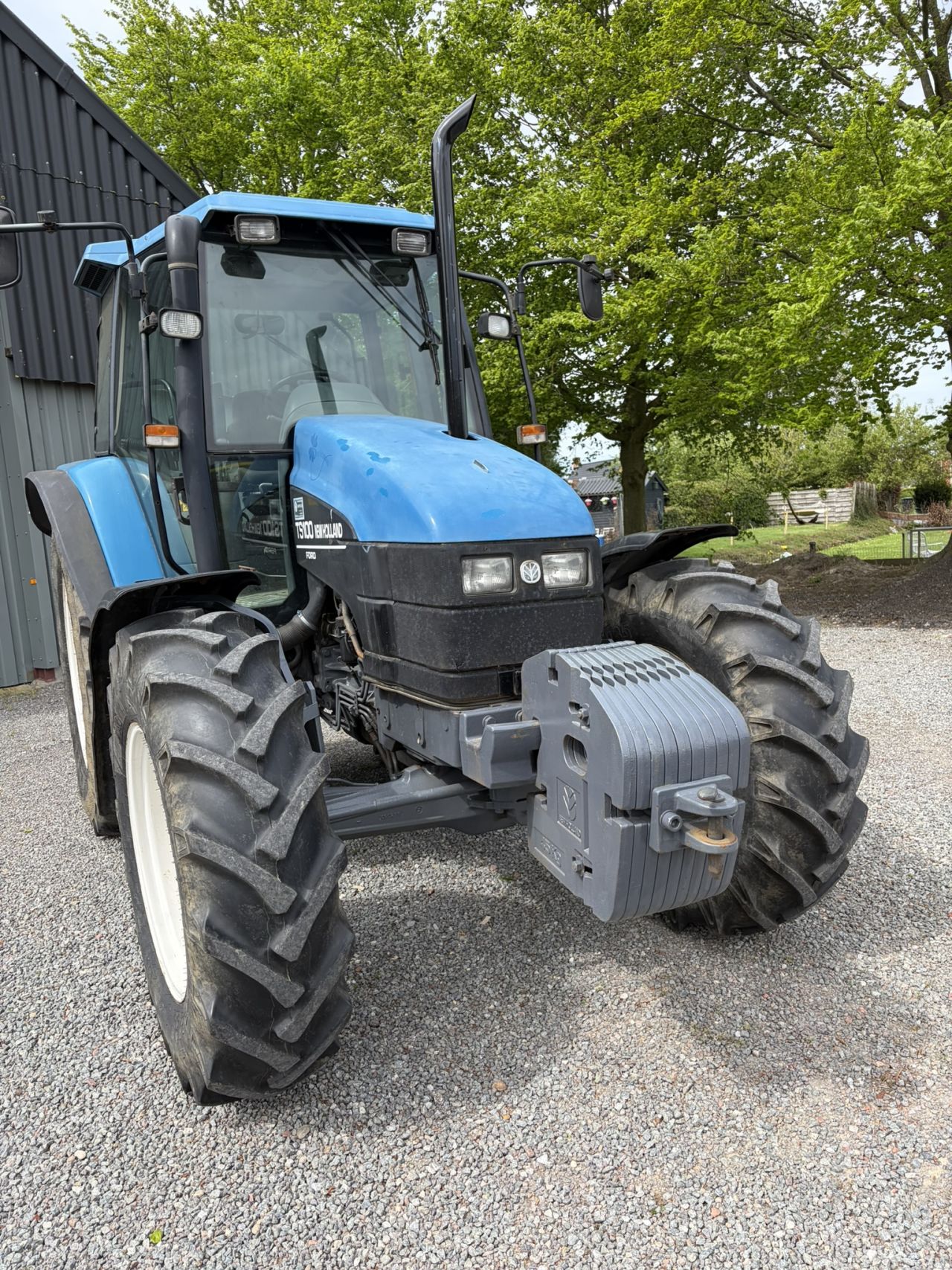 New Holland TS100 4wd kruipbak