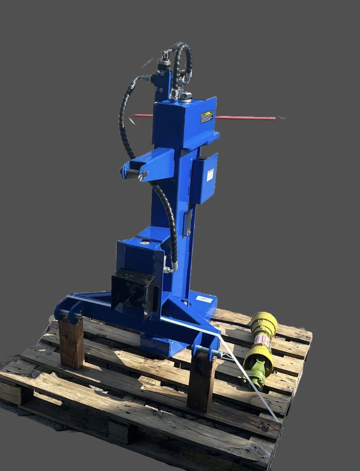 Houtklover 22 ton tbv minitractor - aandrijving dmv aftakas