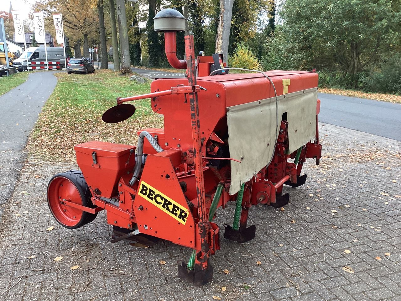 Becker 4 rijer maiszaaier