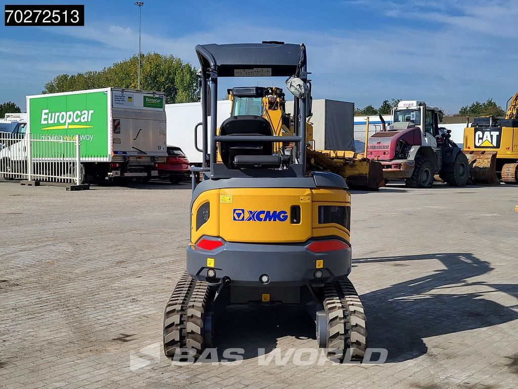 XCMG XE27 E FACTORY WARRANTY - CW / 3 BUCKETS - KUBOTA