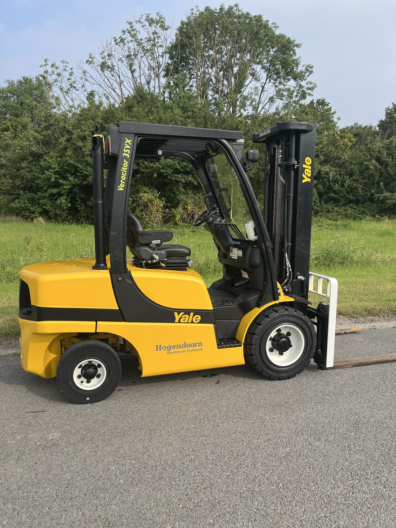 Yale GDP35VX diesel heftruck triplo sideshift