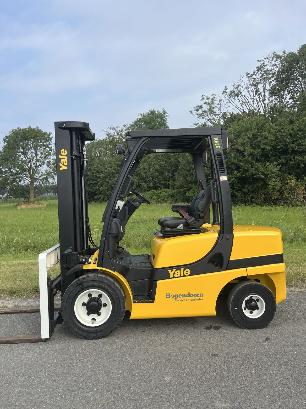 Yale GDP35VX diesel heftruck triplo sideshift