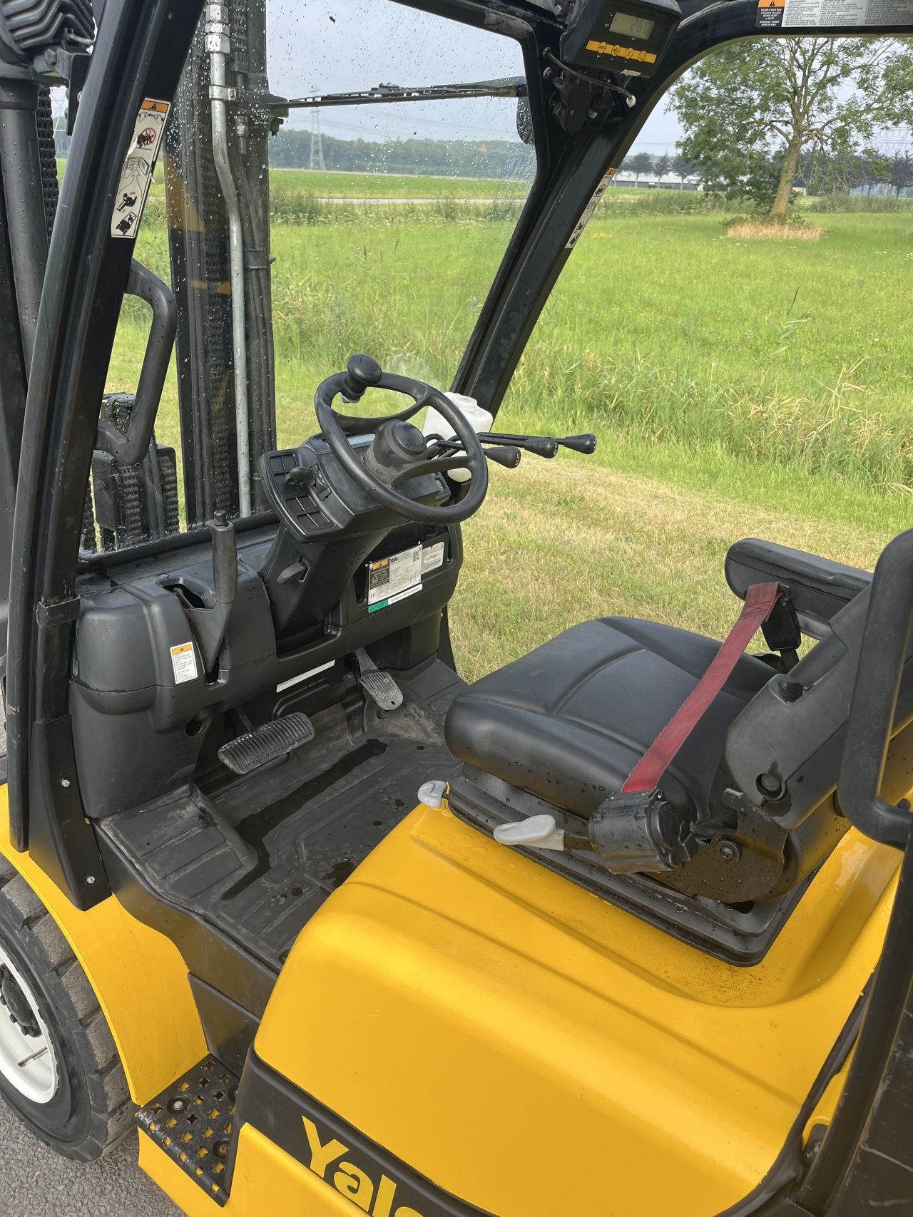 Yale GDP35VX diesel heftruck triplo sideshift