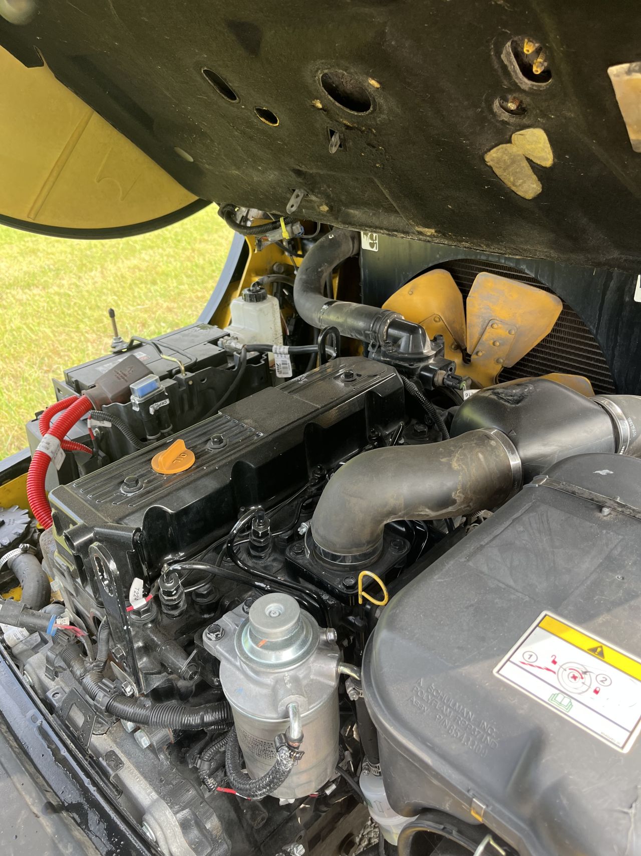 Yale GDP35VX diesel heftruck triplo sideshift