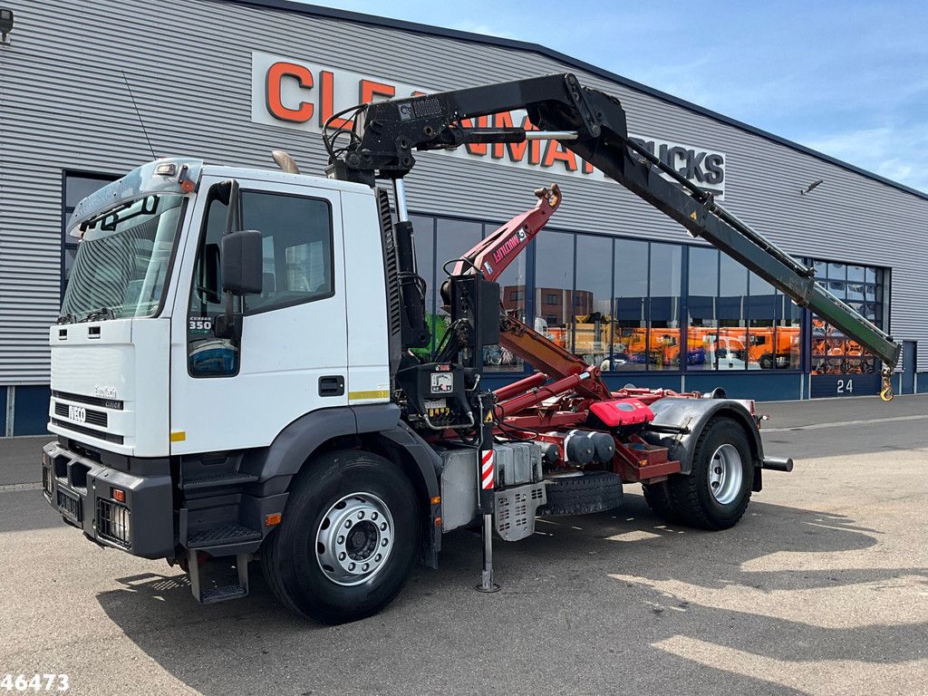 Iveco Eurotech 190E35 Manual Full Steel Hiab 12 Tonmeter laadkraan