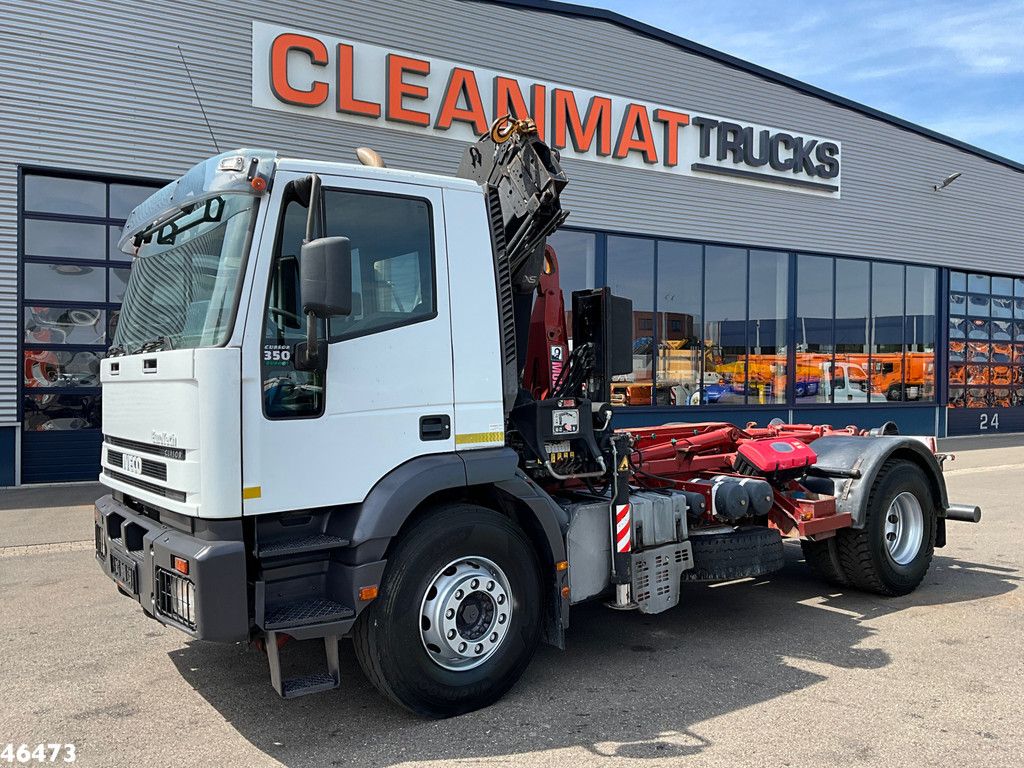 Iveco Eurotech 190E35 Manual Full Steel Hiab 12 Tonmeter laadkraan