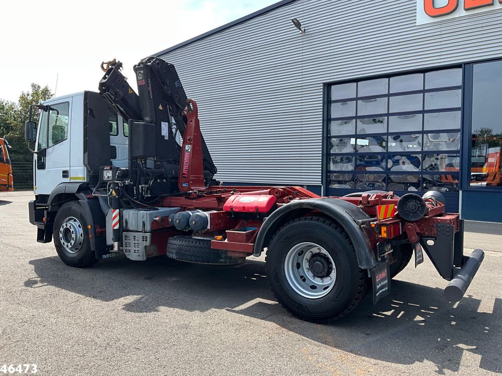 Iveco Eurotech 190E35 Manual Full Steel Hiab 12 Tonmeter laadkraan