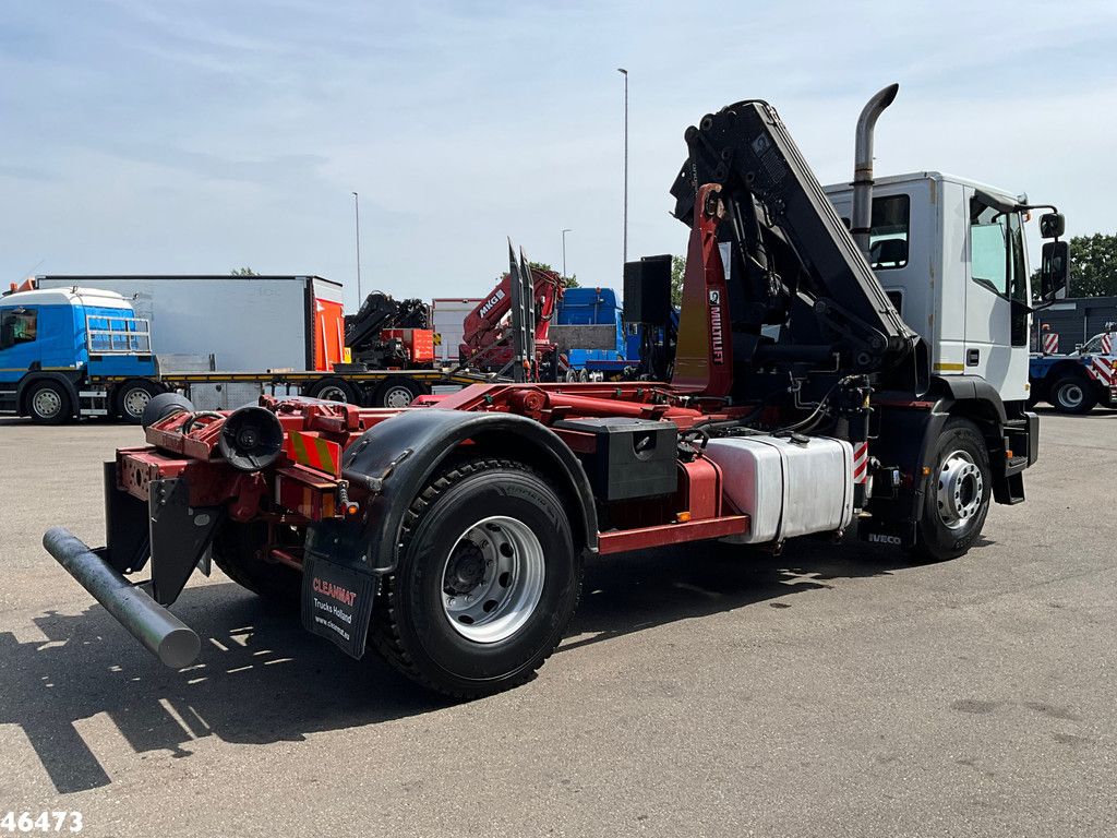 Iveco Eurotech 190E35 Manual Full Steel Hiab 12 Tonmeter laadkraan