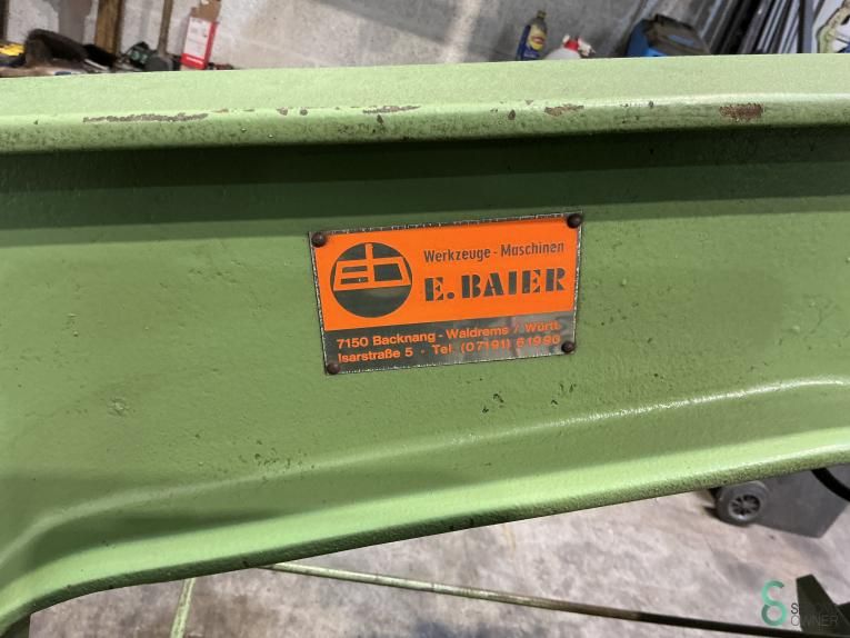 Folding machines Biegemaster / E.Baier BM TH 6020x1,5mm 1987