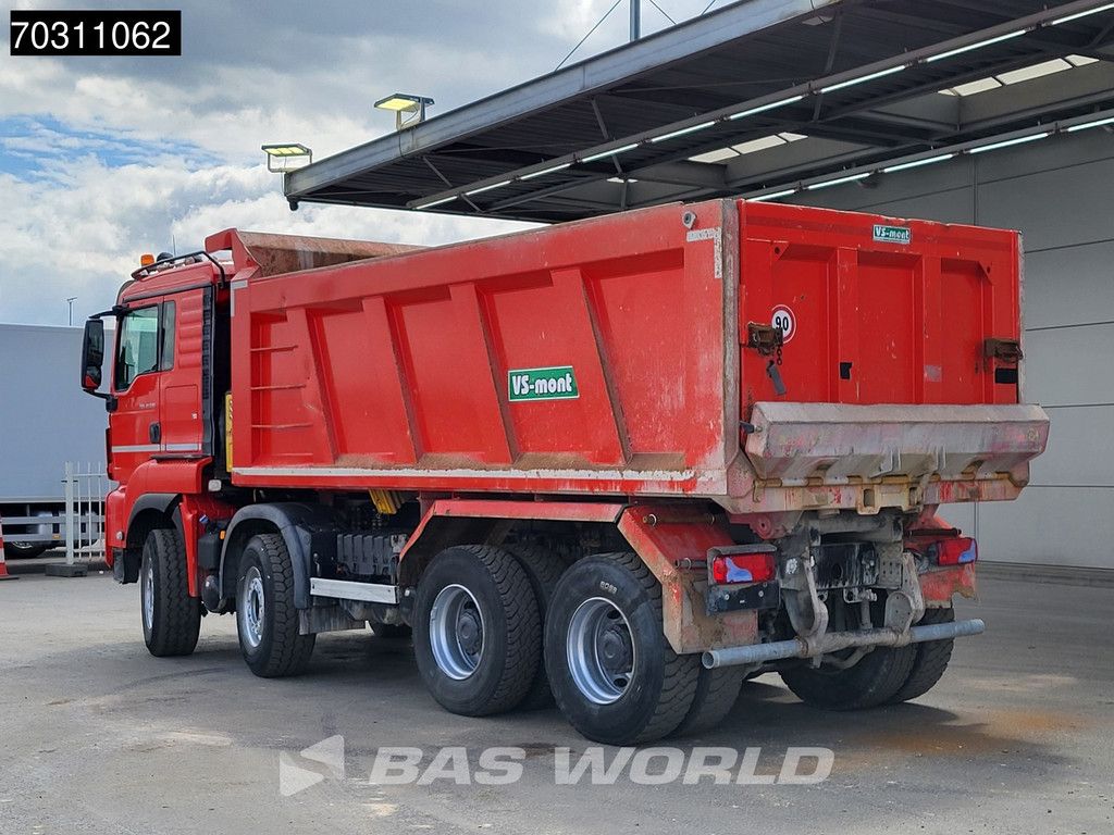 MAN TGS TGS 41.510 8X4 17m3 tipper Full Steel Hub reduction Automatic Euro 6