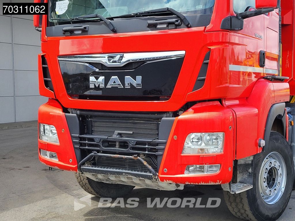 MAN TGS TGS 41.510 8X4 17m3 tipper Full Steel Hub reduction Automatic Euro 6