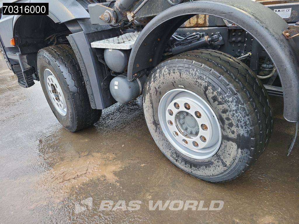Mercedes Arocs 4151 8X4 18m3 tipper steel suspension Big-Axle Automatic Euro 6