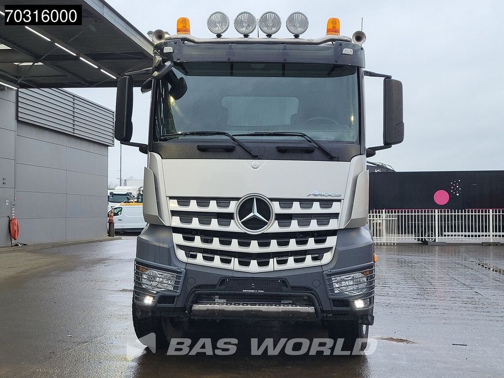 Mercedes Arocs 4151 8X4 18m3 tipper steel suspension Big-Axle Automatic Euro 6