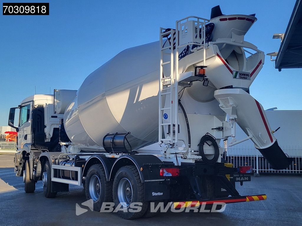 MAN TGS 41.440 8X4 NEW! 12m3 Stetter Mixer Big-Axle Steelsuspension Automatic Euro 6