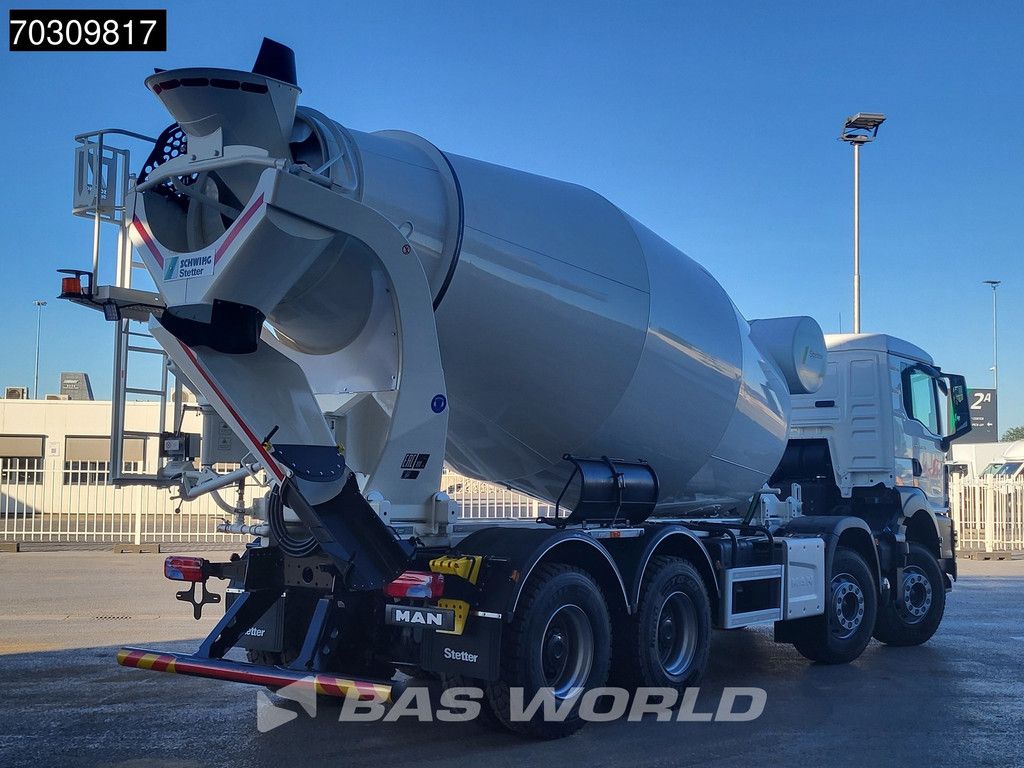 MAN TGS 41.440 8X4 NEW! 12m3 Stetter Mixer Big-Axle Steelsuspension Automatic Euro 6