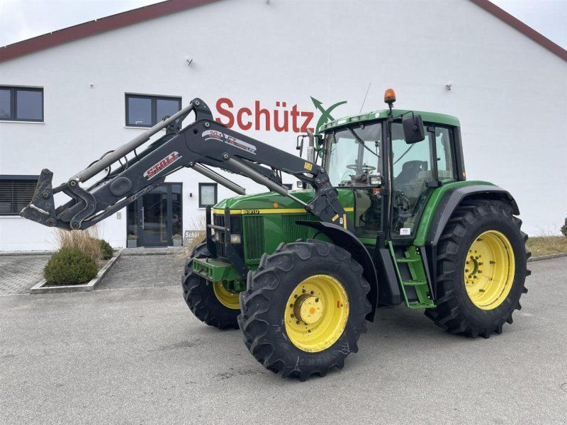 John Deere 6910 Power Quad, Frontlader Stoll FZ 30.1, gepflegter Zustand