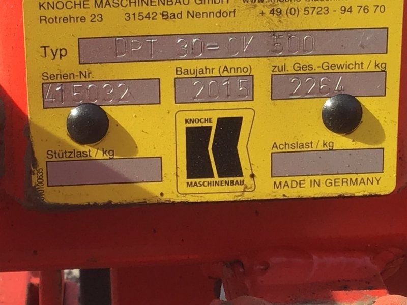 Knoche DPT 30-CK 500