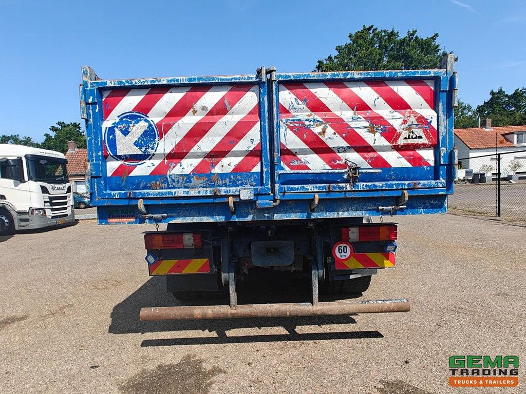 Mercedes-Benz Axor 1924 4x2 Tageskabine Euro4 - Kipper + Palfinger PK12001 + Fernbedienung - Radnabenuntersetzung - Vollblattfederung - Schaukelfunktion