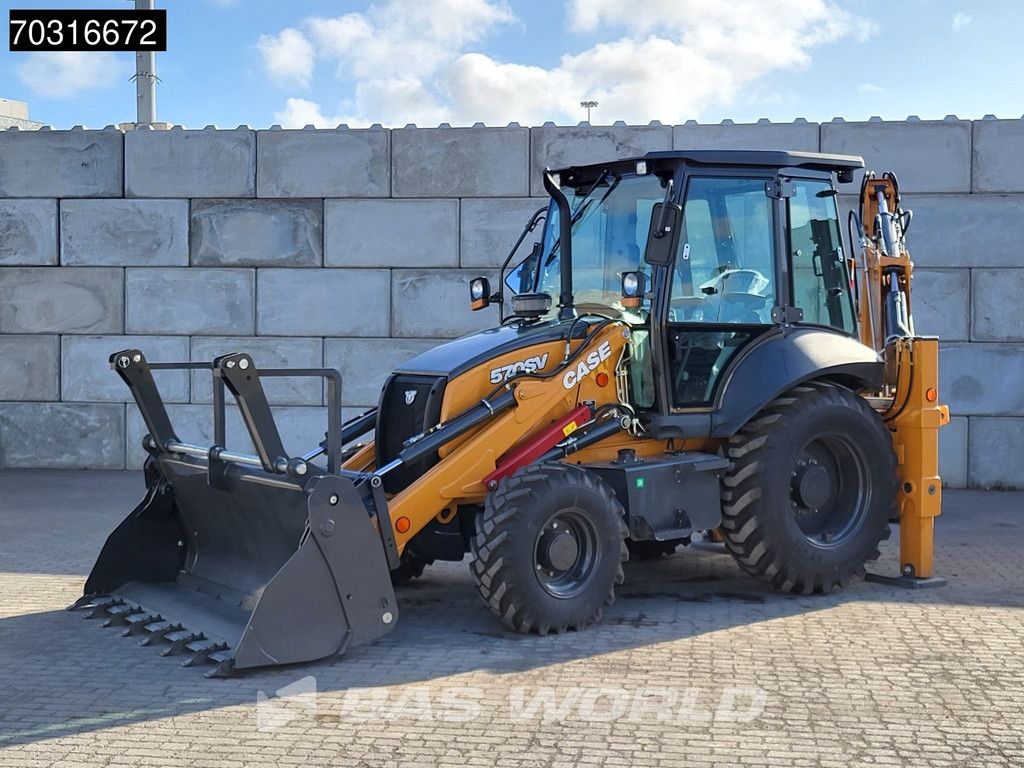 Case 570 SV 4WD - A/C - 4-1 Bucket - Telestick - HP